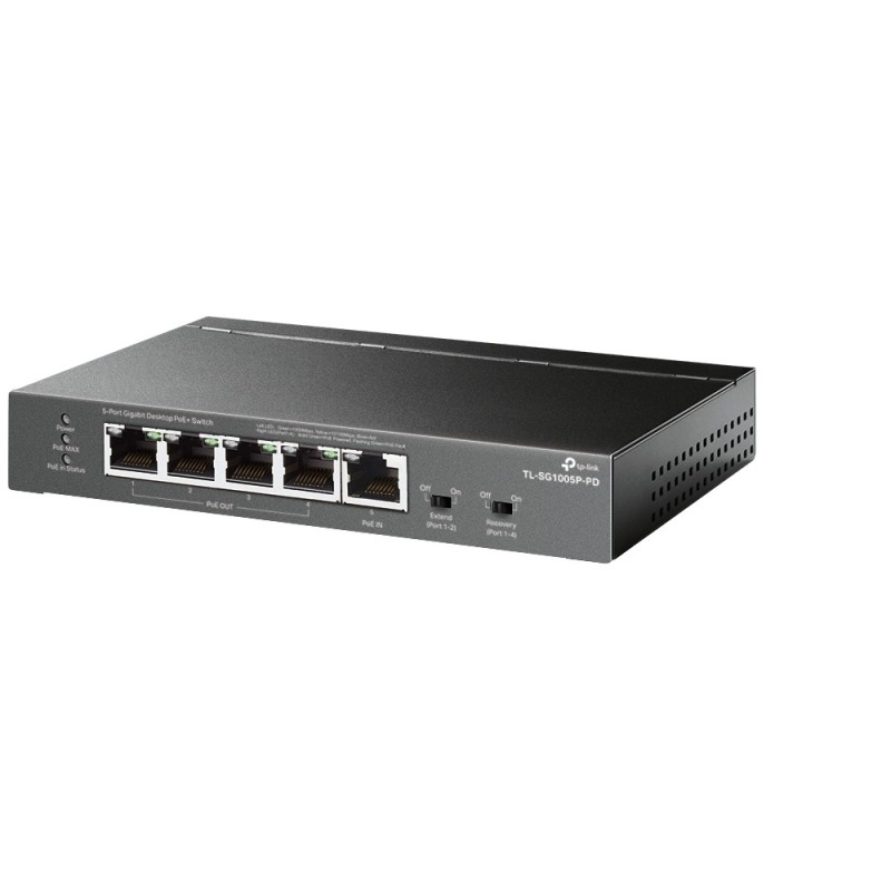 Przełącznik SG1005P-PD 5xGE (1xPoE++ 4xPoE+) | PartsPC.pl