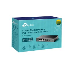 Przełącznik SG1005P-PD 5xGE (1xPoE++ 4xPoE+) | PartsPC.pl