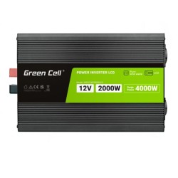 Przetwornica LCD 12V 2000W/4000W Czysty sinus z wywietlacze… | PartsPC.pl