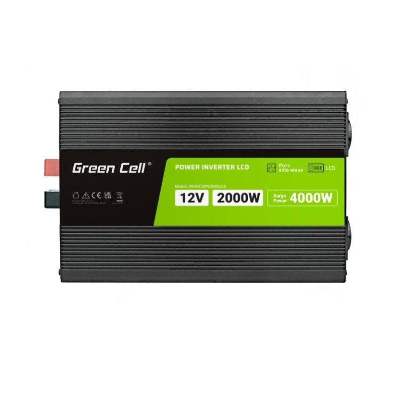 Przetwornica LCD 12V 2000W/4000W Czysty sinus z wywietlacze… | PartsPC.pl