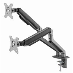 Ramię biurkowe na 2 monitory 17-32 cali 9kg szare | PartsPC.pl