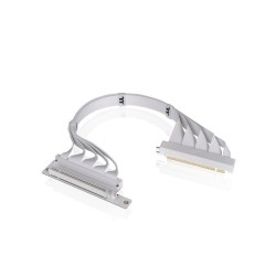Taśma Riser  - PCI- E 4.0 x16 Extender - 400mm Dual 90° - Sn… | PartsPC.pl