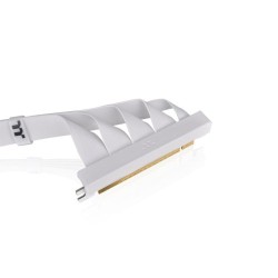 Taśma Riser  - PCI- E 4.0 x16 Extender - 400mm Dual 90° - Sn… | PartsPC.pl