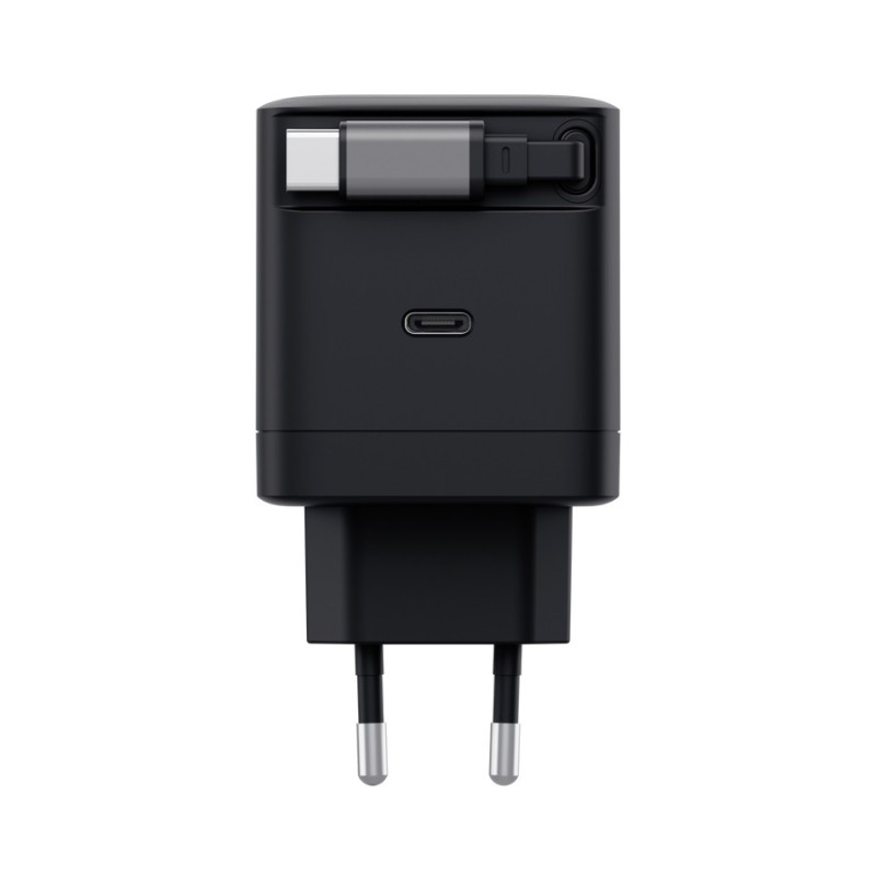 Ładowarka MAXO zwijany kabel USB-C 65W | PartsPC.pl