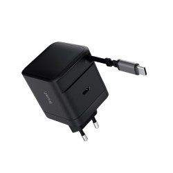 Ładowarka MAXO zwijany kabel USB-C 65W | PartsPC.pl