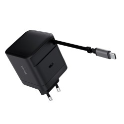 Ładowarka MAXO zwijany kabel USB-C 65W | PartsPC.pl