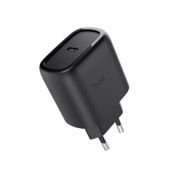 Ładowarka Maxo 45W USB-C GaN czarna | PartsPC.pl