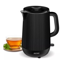 Czajnik podwójne ścianki 1,7L czarny MCZ-115/C | PartsPC.pl