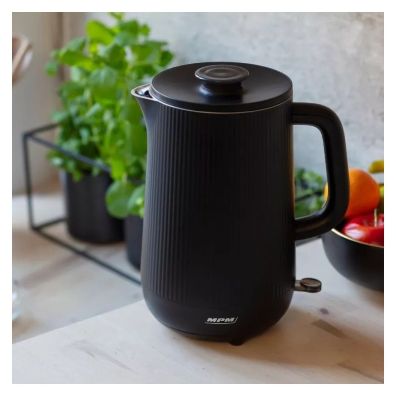 Czajnik podwójne ścianki 1,7L czarny MCZ-115/C | PartsPC.pl