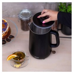 Czajnik podwójne ścianki 1,7L czarny MCZ-115/C | PartsPC.pl