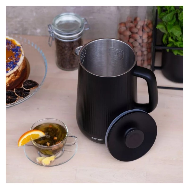 Czajnik podwójne ścianki 1,7L czarny MCZ-115/C | PartsPC.pl