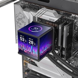 Chłodzenie wodne - AIO MINECUBE 360 Ultra ARGB LCD | PartsPC.pl