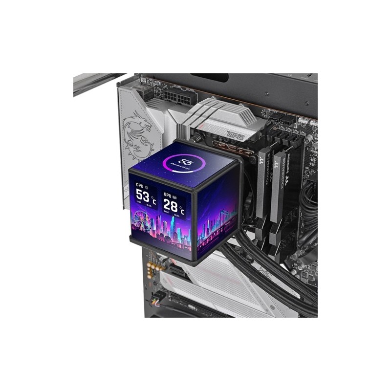 Chłodzenie wodne - AIO MINECUBE 360 Ultra ARGB LCD | PartsPC.pl