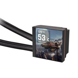 Chłodzenie wodne - AIO MAGFloe 420 Ultra ARGB LCD | PartsPC.pl