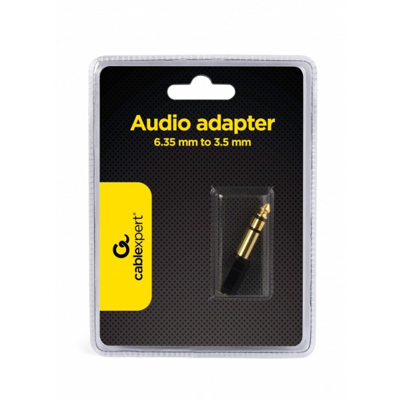 Wtyk adaptera audio od 3.5 mm do 6.35 mm | PartsPC.pl