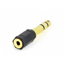 Wtyk adaptera audio od 3.5 mm do 6.35 mm | PartsPC.pl