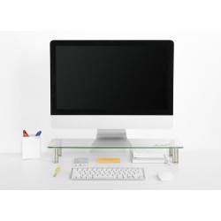 Podstawka szklana na monitor (rozmiar M) | PartsPC.pl