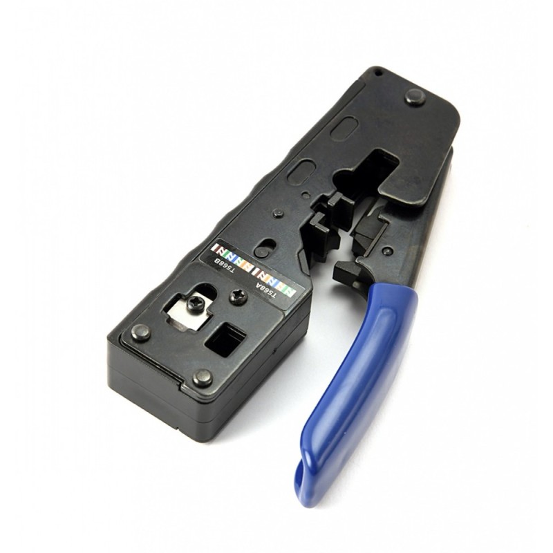 Uniwersalna zaciskarka wtyków RJ45 / RJ12 / RJ11/ Pass-throu… | PartsPC.pl