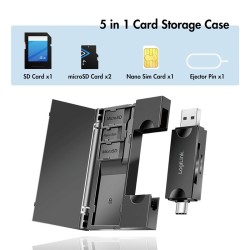 Czytnik kart USB3.2 Gen 1, SD/microSD | PartsPC.pl