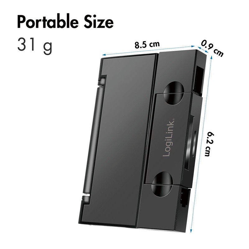 Czytnik kart USB3.2 Gen 1, SD/microSD | PartsPC.pl