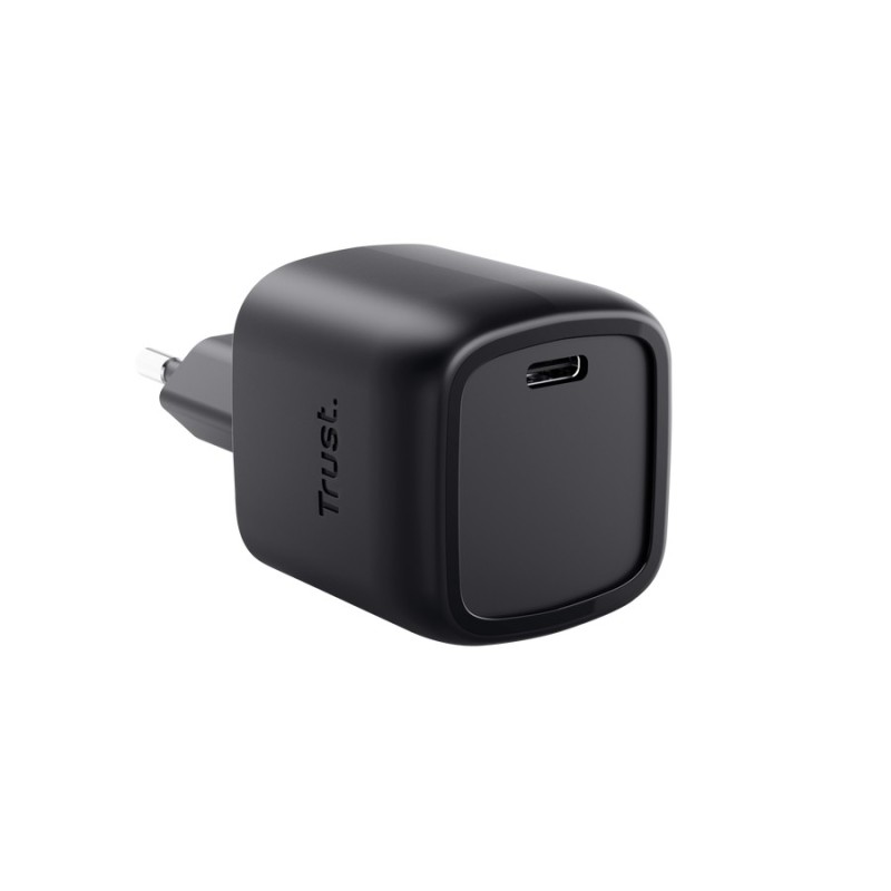 Ładowarka Maxo 30W USB-C GaN czarna | PartsPC.pl