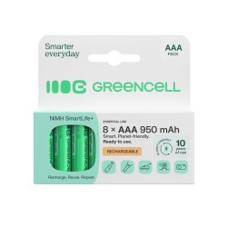 Akumulatorki paluszki 8xAAA HR03 950mAh | PartsPC.pl