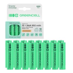 Akumulatorki paluszki 16xAAA HR03 950mAh | PartsPC.pl
