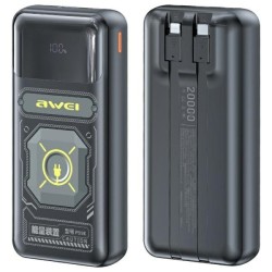 Powerbank P99K 22,5W 20000mAh czarny | PartsPC.pl