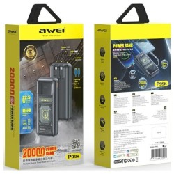 Powerbank P99K 22,5W 20000mAh czarny | PartsPC.pl
