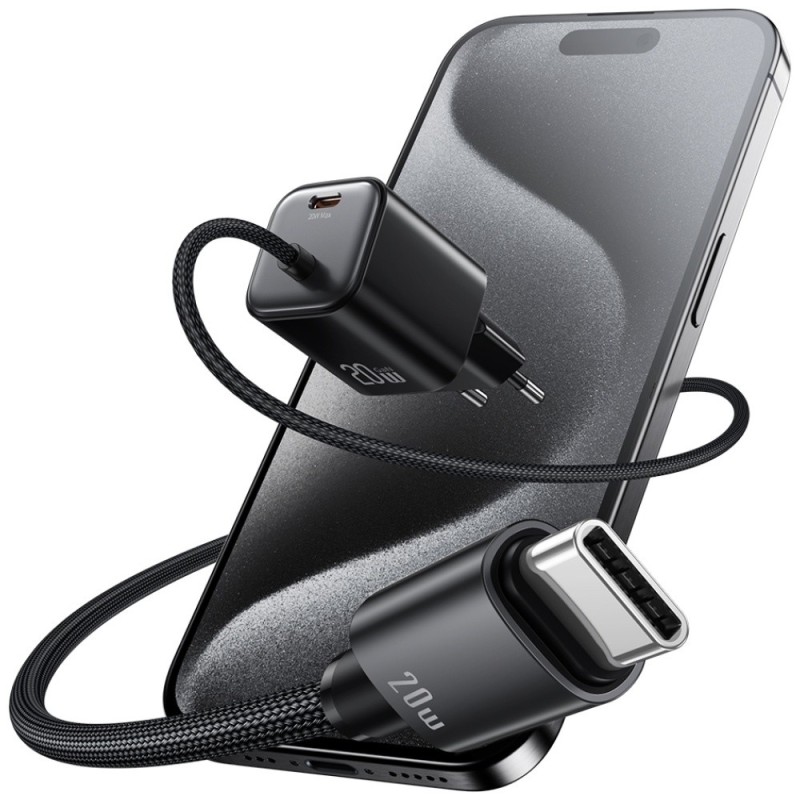 Ładowarka sieciowa JC Series CC261 20W GaN Fast Charger wbud… | PartsPC.pl