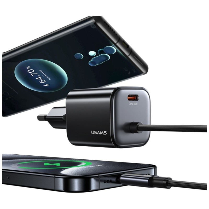 Ładowarka sieciowa JC Series CC261 20W GaN Fast Charger wbud… | PartsPC.pl