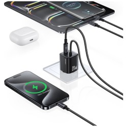 Ładowarka sieciowa JC Series CC261 20W GaN Fast Charger wbud… | PartsPC.pl