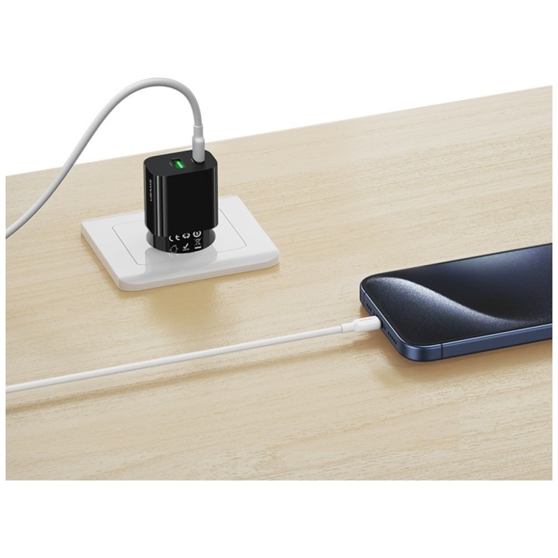 Ładowarka sieciowa T65 33W Fast Charging 1xUSB-C 1xUSB-A cza… | PartsPC.pl