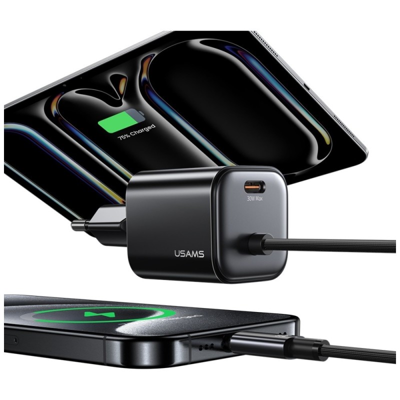 Ładowarka sieciowa JC Series CC264 30W GaN Fast Charge wbudo… | PartsPC.pl