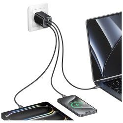 Ładowarka sieciowa JC Series CC266 65W GaN Fast Charger wbud… | PartsPC.pl