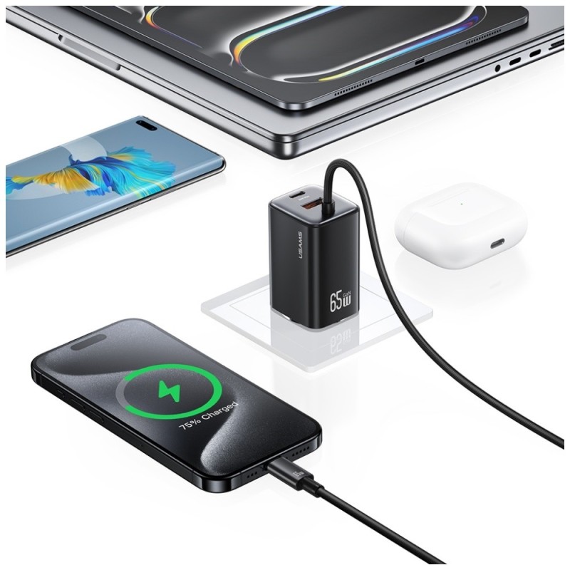Ładowarka sieciowa JC Series CC266 65W GaN Fast Charger wbud… | PartsPC.pl