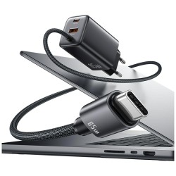 Ładowarka sieciowa JC Series CC266 65W GaN Fast Charger wbud… | PartsPC.pl
