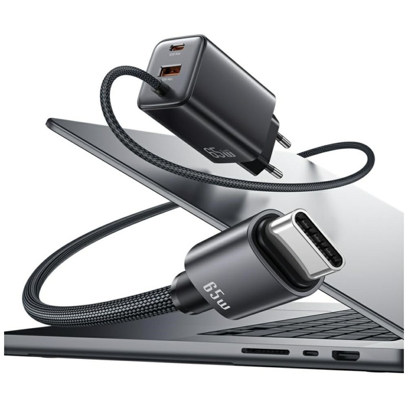 Ładowarka sieciowa JC Series CC266 65W GaN Fast Charger wbud… | PartsPC.pl