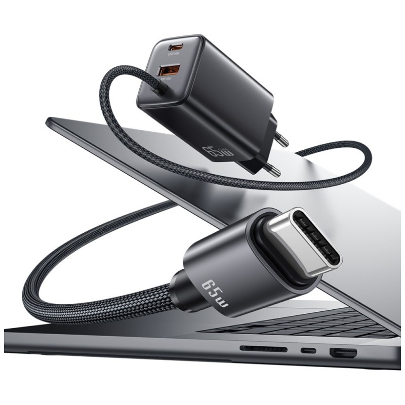 Ładowarka sieciowa JC Series CC266 65W GaN Fast Charger wbud… | PartsPC.pl