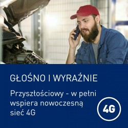 Telefon komórkowy KX-TF400EXC niebieski | PartsPC.pl