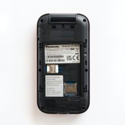Telefon komórkowy KX-TF600EXB czarny | PartsPC.pl