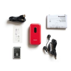 Telefon komórkowy 4G KX-TF600EXR czerwony | PartsPC.pl