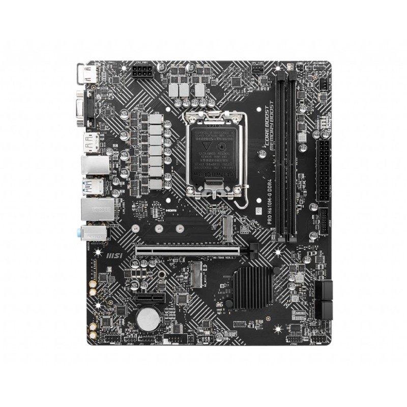 Płyta MSI PRO H610M-G DDR4/H610/DDR4/SATA3/M.2/USB3.0/PCIe4.… | PartsPC.pl