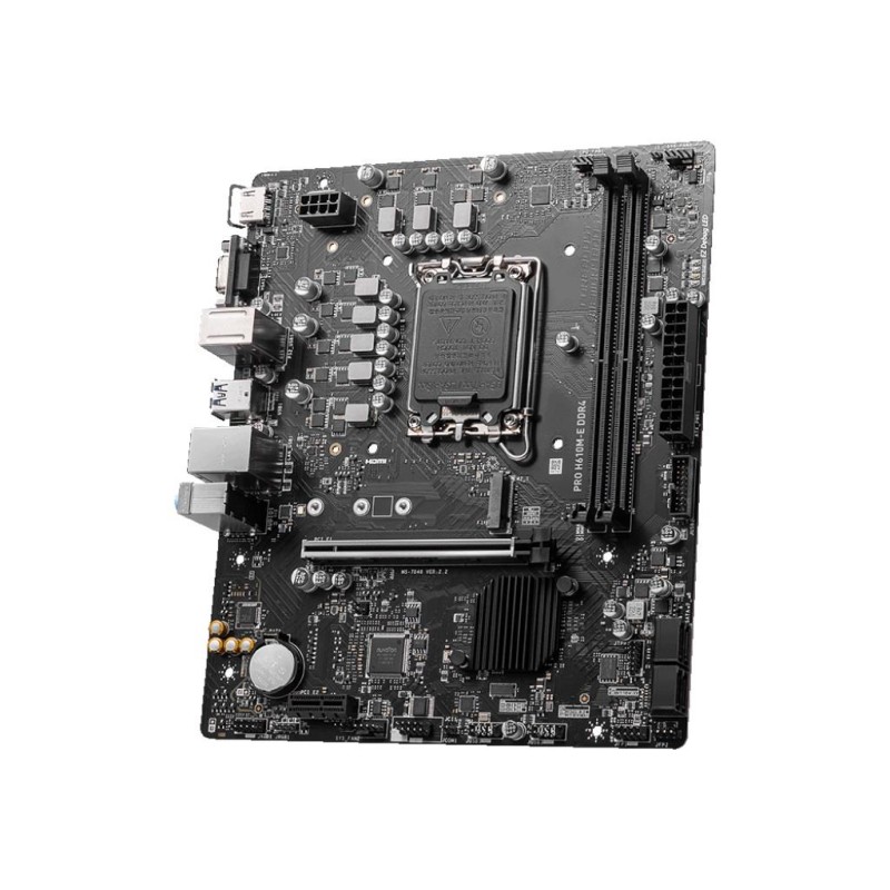 Płyta MSI PRO H610M-E DDR4 /H610/DDR4/SATA3/M.2/USB3.0/PCIe4… | PartsPC.pl