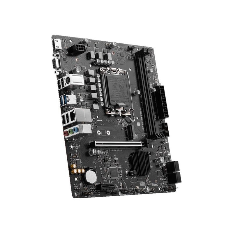 Płyta MSI PRO H610M-E DDR4 /H610/DDR4/SATA3/M.2/USB3.0/PCIe4… | PartsPC.pl