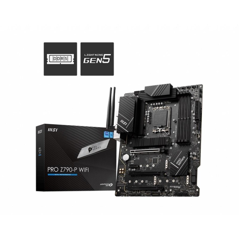 Płyta MSI PRO Z790-P WIFI /Z790/DDR5/SATA 3/M.2/USB3.2/WiFi/… | PartsPC.pl