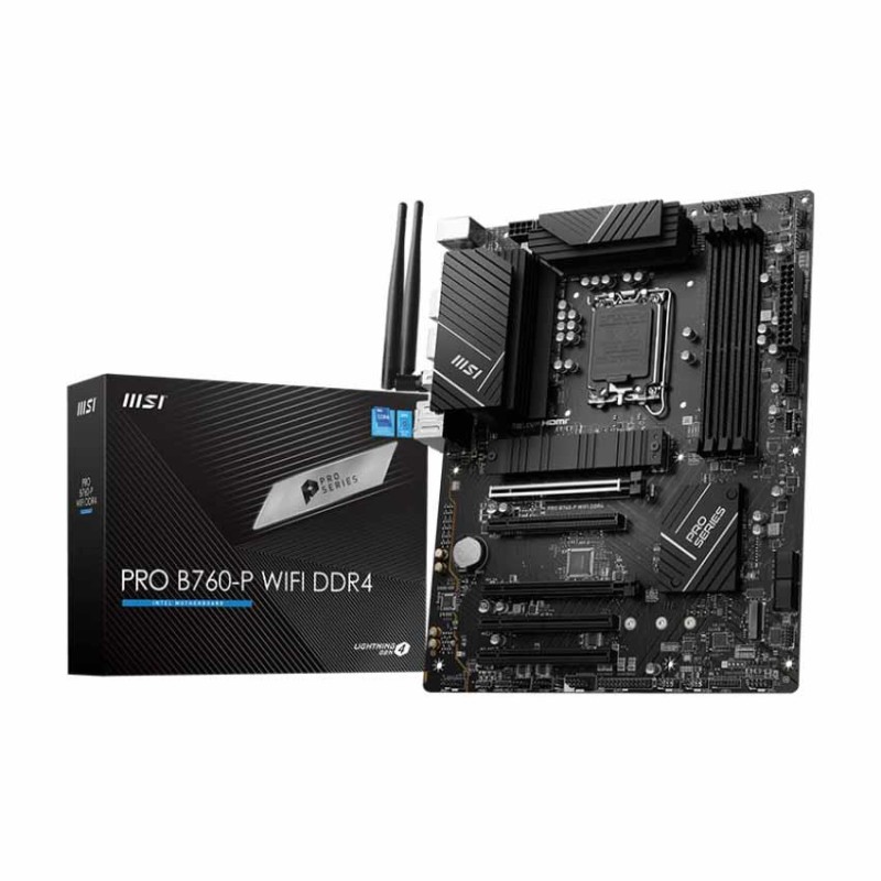 Płyta MSI PRO B760-P WIFI DDR4 - INTEL Socket 1700 | PartsPC.pl