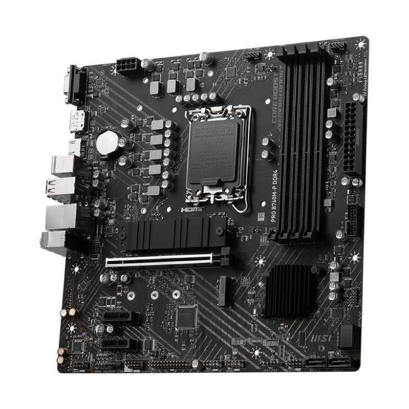 Płyta MSI PRO B760M-P DDR4 /B760/DDR4/SATA3/M.2/USB3.1/PCIe4… | PartsPC.pl