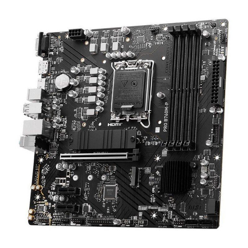 Płyta MSI PRO B760M-P /B760/DDR5/SATA3/M.2/USB3.0/PCIe4.0/s.… | PartsPC.pl