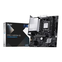 Płyta MSI PRO H810M-B /H810/DDR5/SATA3/M.2/USB3.1/PCIe5.0/s.… | PartsPC.pl